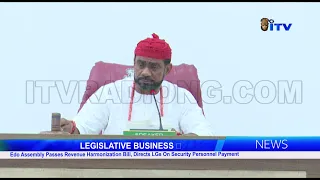 Edo Assembly Passes Revenue Harmonization Bill, Directs LGs On Security Personnel Payment