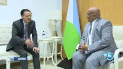 Assemblée : Dileita Mohamed Dileita reçoit l’ambassadeur de Chine Hu Bin pour une visite d’adieu