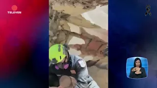 Rescatan con vida a bebé de 9 meses junto a su madre - El Noticiero emisión meridiana 01/07/26
