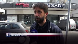 Eur Montagnola, l'ex-cinema "Ambassade" è diventato un luogo di degrado - Canale 10