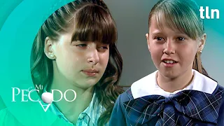 Lucrecia meets Renata at boarding school | My Sin Episode 10 (Part 3) | tlnovelas