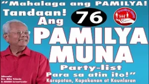 PAMILYA MUNA Party-list | Official Campaign Jingle