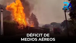 Raúl de la Calle: "Spain is showing a deficit of aerial resources to fight fires"