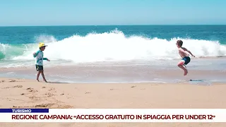 TOURISM. CAMPANIA REGION: “FREE BEACH ACCESS FOR CHILDREN UNDER 12”