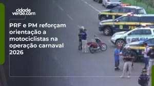 PRF e PM reforçam orientação a motociclistas na operação carnaval 2026