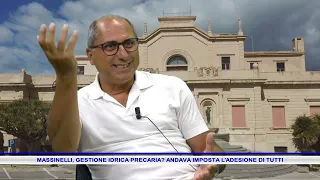 MASSINELLI: WATER MANAGEMENT DOESN'T WORK BECAUSE UNIVERSAL PARTICIPATION WAS NEVER ENFORCED