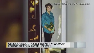 Albuquerque police identify woman found dead in hotel in 1991