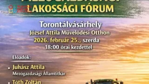 Mezőgazdasági Lakossági Fórum Torontálvásárhelyen