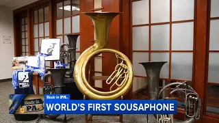 Pennsylvania company celebrates legacy of crafting the nation's first sousaphone