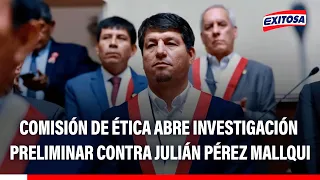🔴🔵 Ethics Committee sworn in and opens preliminary investigation into Representative Julián Pérez