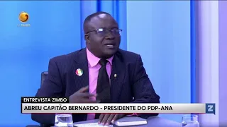 ZIMBO INTERVIEW with Abreu Capitão Bernardo | President of PDP-ANA 09/04/2026