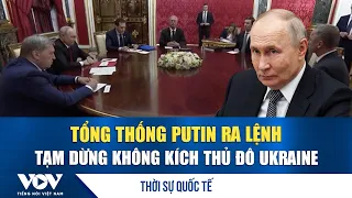 International News Noon 9/6: President Putin orders temporary halt to airstrikes on Ukrainian cap...