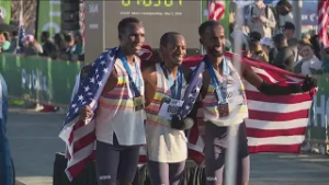 Big finish at Publix Atlanta Half Marathon in Atlanta, including 11Alive talent!