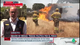 Francisco Martín señala la importancia de atajar el fuego antes del miércoles - Al Rojo Vivo