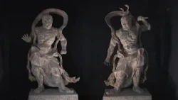 See the Powerful Muscular Sculptures Up Close for 3 Days! Special Viewing of the Kongo-rikishi St...