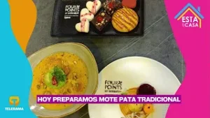 Hoy preparamos Mote pata tradicional