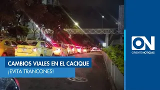 Traffic changes in El Cacique: New mobility measures