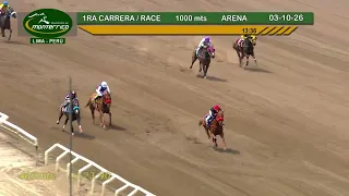 Hipódromo Monterrico - 1ra Carrera 03 Octubre 26