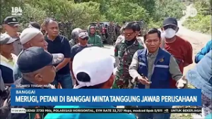 Merugi, Petani di Banggai Minta Tanggung Jawab Perusahaan