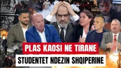 ZJARR PER ZJARR, E gjithë Shqipëria në këmbë, Studentët ndezin flakë TIRANEN