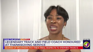 Legendary Track and Field Coach Honoured at Thanksgiving Service | TVJ Sports