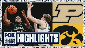 No. 13 Purdue Boilermakers vs. Iowa Hawkeyes Highlights ? FOX College Hoops