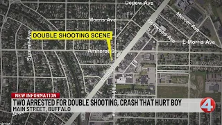 Two suspects in custody after Main Street shooting
