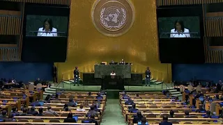 ‘Son Ellos los Terroristas’: Presidente de Irán Arremete contra EUA en la ONU
