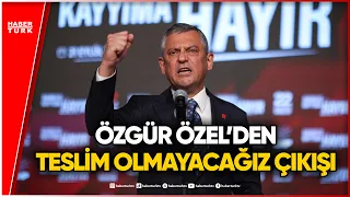 Özgür Özel’s Harsh Response to the Ataşehir Operation: We Will Never Surrender!