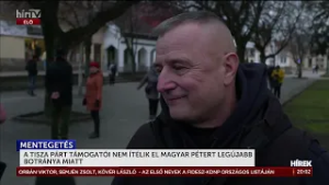A Tisza Párt támogatói nem ítélik el Magyar Pétert legújabb botránya miatt  - HírTV