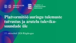 Platvormitöö uuringu tulemuste tutvustus ja arutelu tulevikusuundade üle