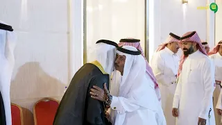 مشاركة الإعلامي علي الأحمري في حفل زواج أبناء الوجيه علي بن عثمان الشهري بتبوك