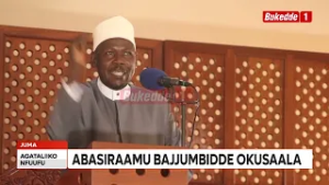 Agataliikonfuufu Abasiraamu bajjumbidde okusaala Juma esoose mu kisiibo  Bawabuddwa ku nneeyisa