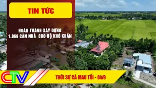 EVENING NEWS 9/4/2026 | COMPLETION OF 1,069 HOMES FOR DISADVANTAGED HOUSEHOLDS