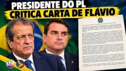 Valdemar Costa Neto speaks out on letter released by Flávio Bolsonaro