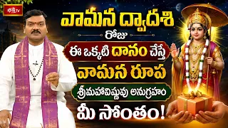 వామన ద్వాదశి రోజు ఈ ఒక్కటి దానం చేస్తే వామన రూప శ్రీమహావిష్ణువు అనుగ్రహం మీ సొంతం! | Vamana Dwadashi