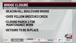 Local bridge to close for four months