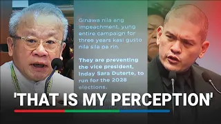 Prosekusyon pinakitaan ng screenshot si Baste sa kritisismo nito sa impeachment court