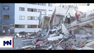 Aumentan los muertos y heridos en Colombia, tras el fuerte terremoto.