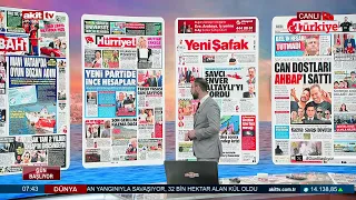 What will Turkey talk about today? | July 23, 2026 Newspaper headlines
