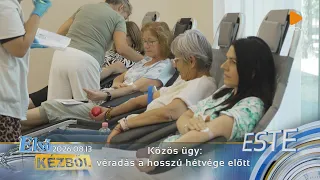 Közös ügy: véradás a hosszú hétvége előtt