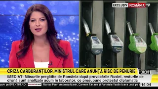 Minister of Finance warns of fuel shortage risk. Government prepares new intervention