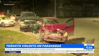 VIOLENT TRAFFIC ACCIDENT IN PARANAGUÁ