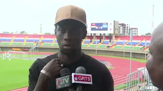 GAMBIA WINGER YANKUBA MINTEH TALKS TO GRTS AHEAD OF CRUCIAL AFCON QUALIFIER