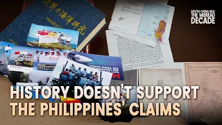 Historical documents don't support Philippines' sovereignty claims