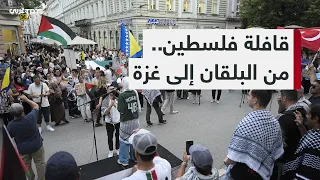 "Palestine Caravan" links Srebrenica to Gaza in a symbolic journey