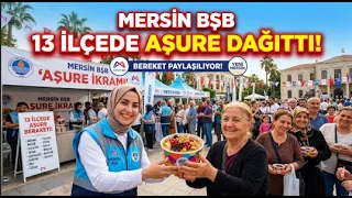 Mersin Metropolitan Municipality distributed ashure in 13 districts @Kanal33mersin