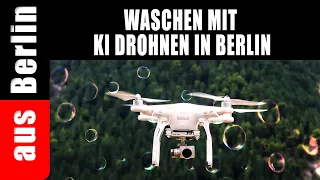 Washing with AI Drones