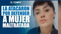 Vanessa Vera fights for her life after defending a woman abused by her partner in Usaquén