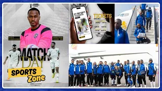 Dore uko Aigles du Congo isesekaye i Kanombe mu ndege yihariye;Taleb nareba nabi arahambirizwa.